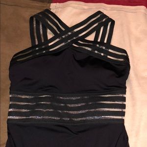 One piece bathing suit